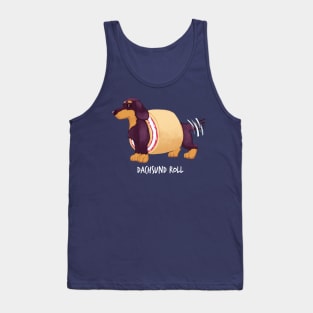 Dachsund Roll Tank Top